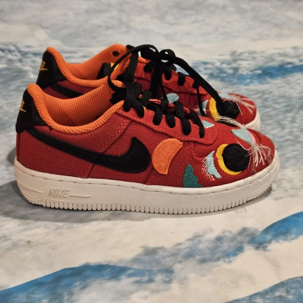 Nike Air Force 1 LV8 TD Chinese New Year Toddler 11.5C DQ5072-601‎